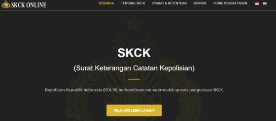 Cara Perpanjang Skck Online Di Luar Domisili 58399