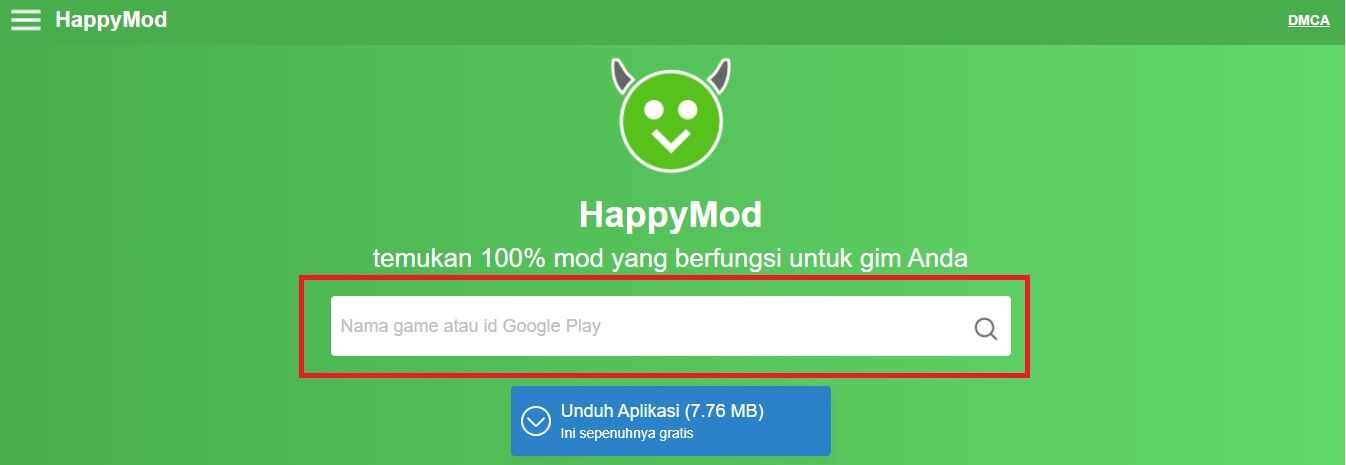 Cara Menggunakan Happymod Ccb70
