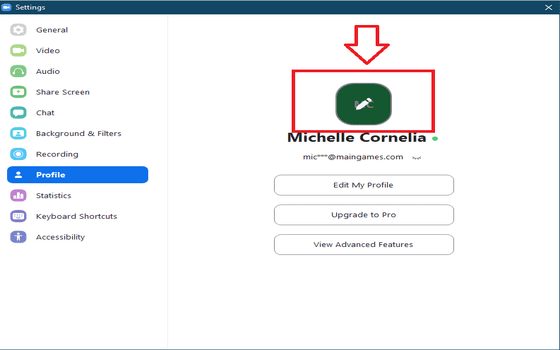 Cara Mengganti Nama Dan Foto Profil Di Zoom PC Dan HP 12 2279e