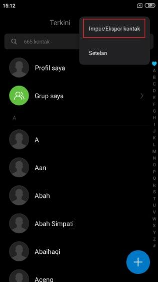Cara Import Kontak Dari Gmail Ke Xiaomi 6a703