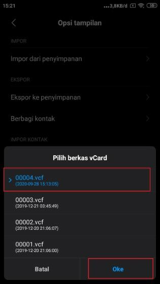 Cara Memindahkan Kontak Ke Gmail Fe5c8