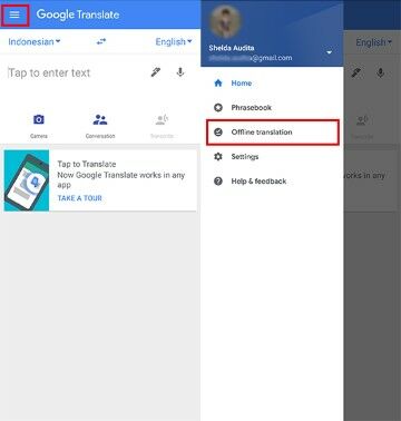 Cara Google Translate Offline 14abc