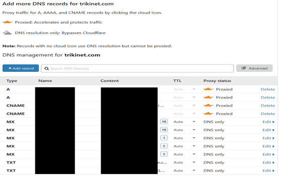 Cara Setting Dns Tercepat Cloudflare Daftar Subdomain 610c7
