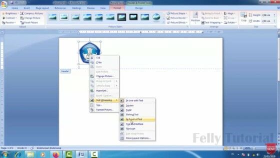 Cara Buat Kop Surat Di Word 2010 8cbe7