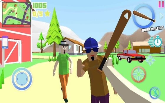 Dude Theft Wars Mod Apk Fitur Unlock Semua Senjata A60f0