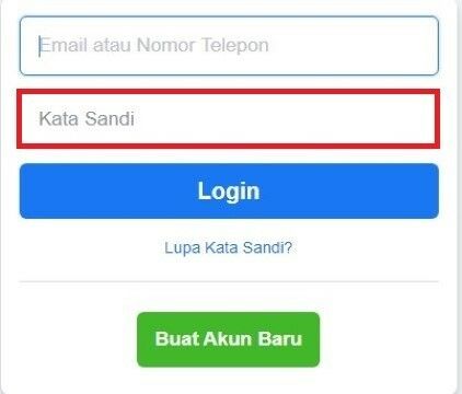 Tidak Bisa Masuk Facebook D2305