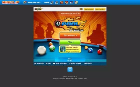 Game Online Billiard 8 Ball 3d09e