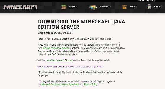 Minecraft Server 1 B7577