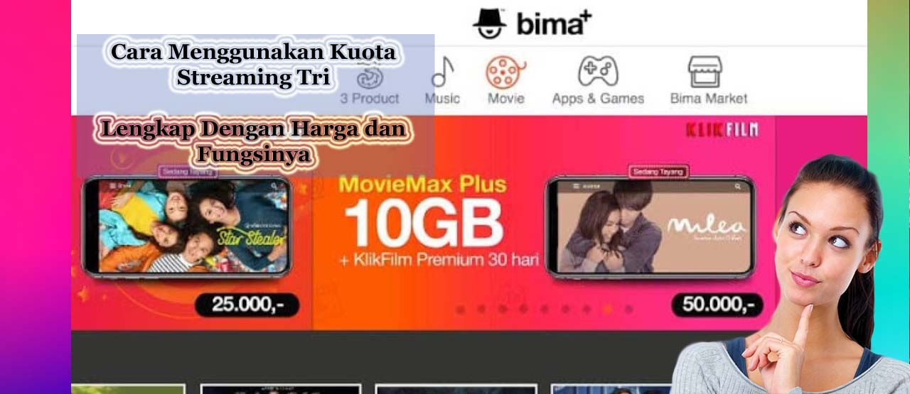 Cara Menggunakan Kuota Streaming Tri Lengkap Jalantikus