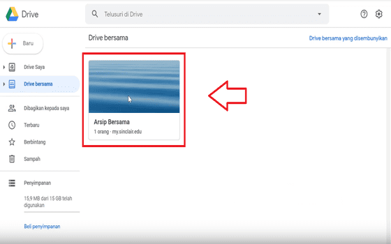 Cara Membuat Google Drive Unlimited Klik Arsip Bersama Sinclair 0fd01