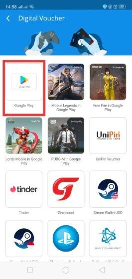 Cara Top Up Saldo Google Play Dengan Pulsa Telkomsel B3475