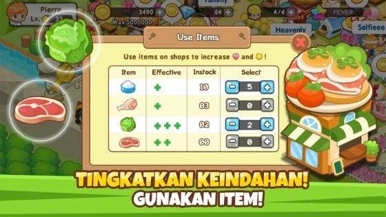 Restaurant Paradise Mod Apk Unlimited Money And Diamond E6161