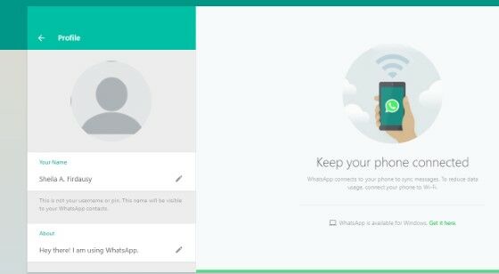 Cara Mengganti Profil Whatsapp Dc918