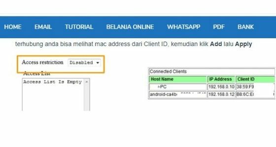 Cara Membatasi Pengguna Wifi First Media Jalantikus Cara Membatasi Pengguna Wifi First Media Jalantikus
