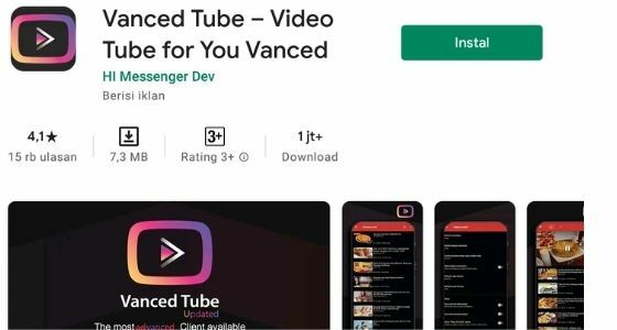 Cara Install Yotube Vanced Di Play Store 785db