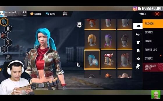 Youtuber Ff Jessnolimit 040ea