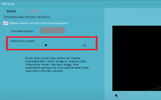 Cara Menghilangkan Background Video Di Filmora Atur Intensity Level Cae8c