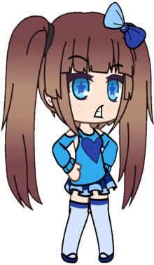 Gambar Gacha Life Keren Blue Star Bc31f