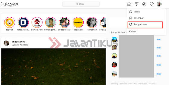Cara Mengubah Negara Di Instagram 35ff0