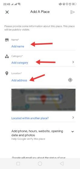Membuat Alamat Di Google Maps C1b1a