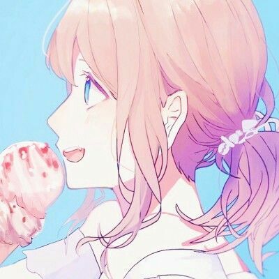 Gambar Anime Couple Keren Terpisah Ice Cream 2 3076a