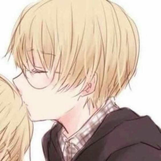 Gambar Anime Couple Keren Terpisah Forehead Kiss 2 2e4d0