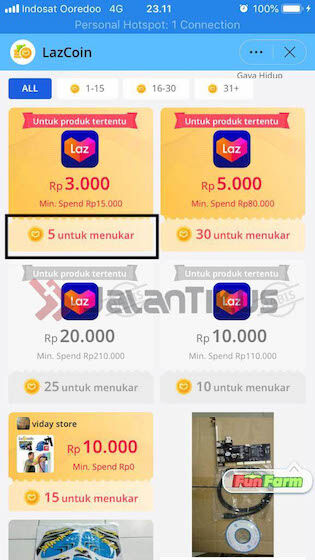 Cara Tukar Koin Lazada Dengan Pulsa 9c51e