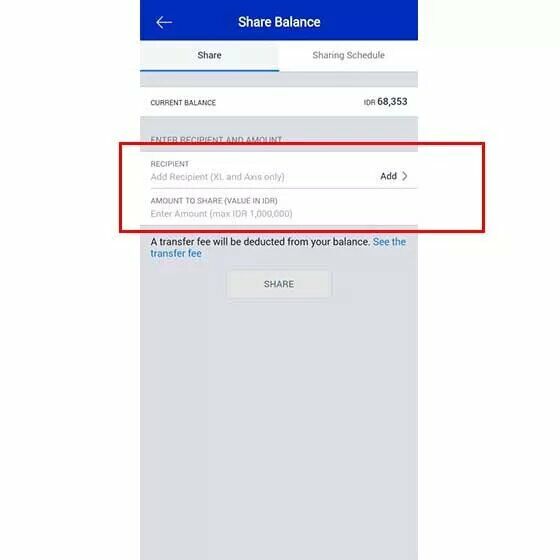 Cara Bagi Kuota Xl Lewat Transfer Pulsa 3749a