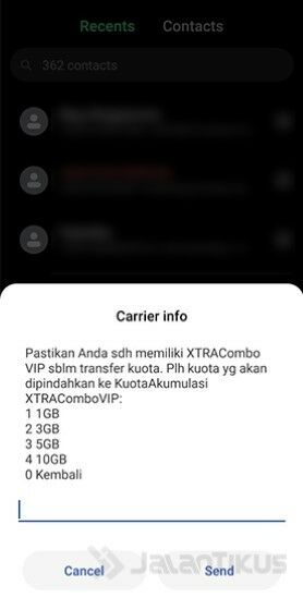 Cara Bagi Kuota Xl Melalui Sms B2a74
