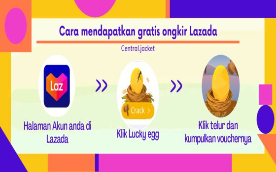 Cara Mendapatkan Gratis Ongkir Di Lazada Lewat Lucky Egg De930