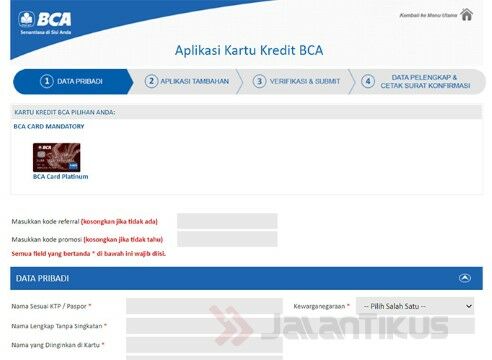 Cara Membuat Kartu Kredit Online, Mudah & Cepat! | JalanTikus