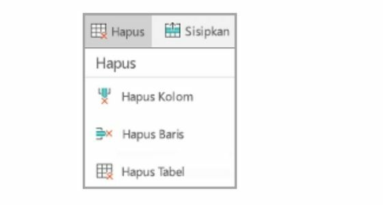 Cara Membuat Tabel Di Ms Word 3b95b