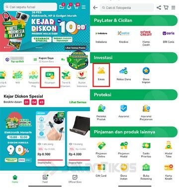 Cara Investasi Emas Online Di Tokopedia D900c