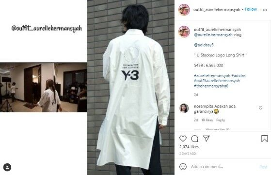 Kemeja Mahal Aurel Hermansyah 9643f