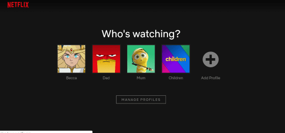 Netflix Sharing Account A8115