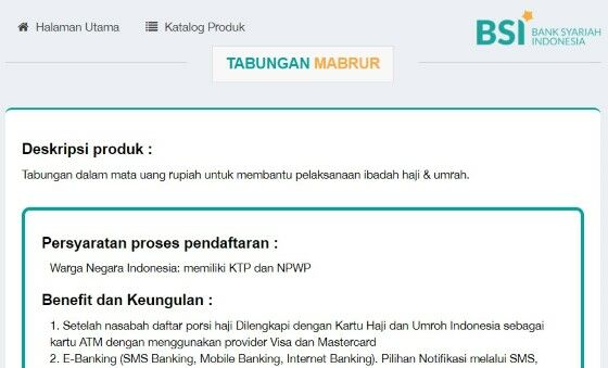 Tabungan Haji Mandiri Syariah C20bc