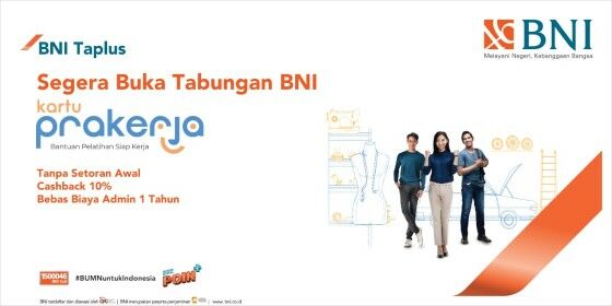 Saldo Minimal Bni Taplus Prakerja 2d0d5
