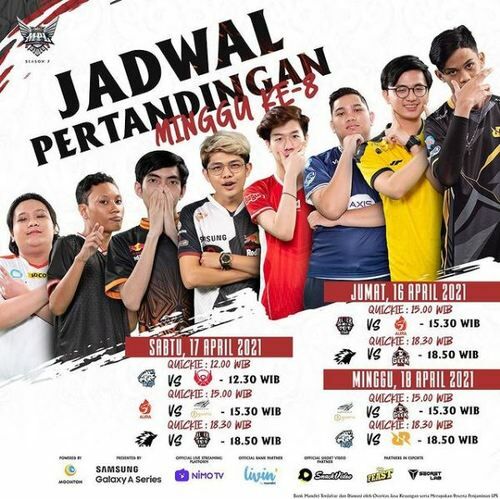 Jadwal MPL Week8 2e5c0