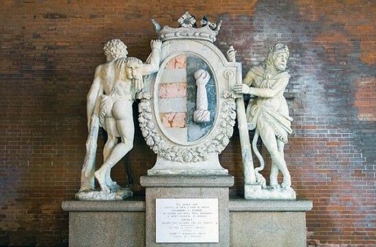 Patung Dua Hercules Italia 12614