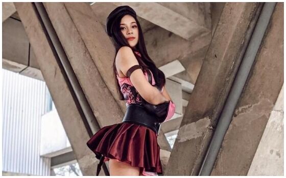 Potret Artis Indonesia Yang Cosplay Karakter Anime Game Anya Geraldine F5886
