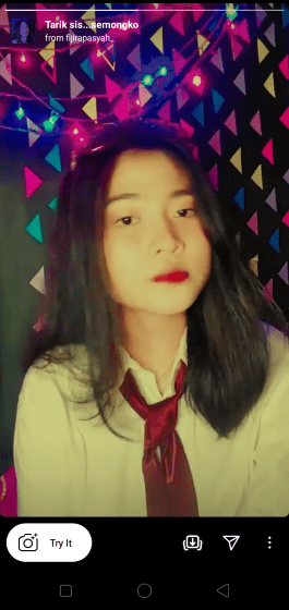 Filter Ig Yang Ada Lagunya B4046