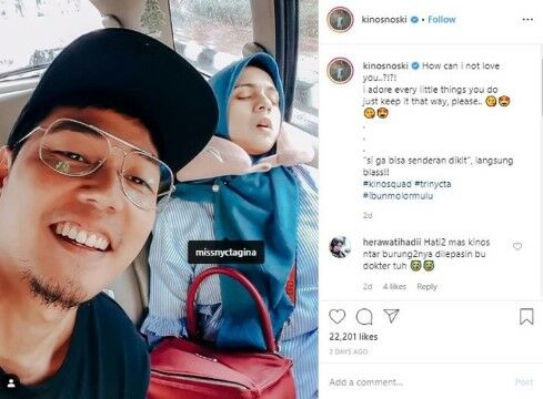 Potret Artis Indonesia Saat Tidur Mangap Fc314