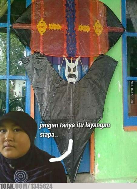Layang Layang Kelelawar A907c