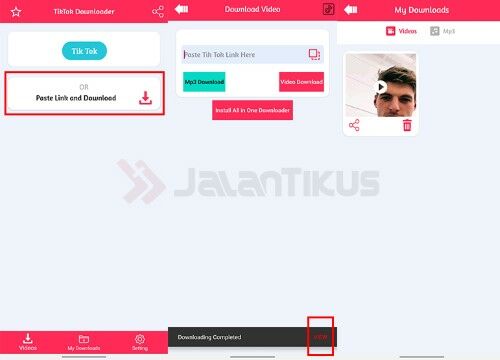 Cara Download Video Dari Tiktok Custom Bc62c