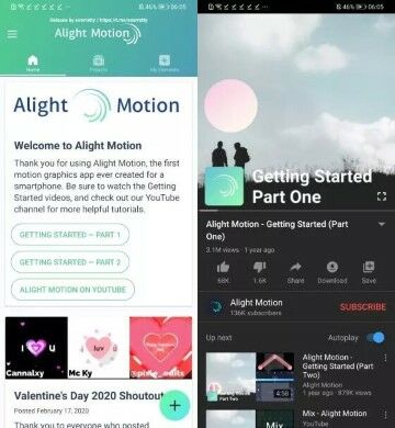 Download Aplikasi Alight Motion Pro Apk Custom 2dace