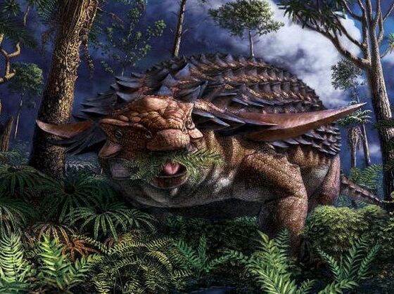 Ilustrasi Nodosaurus B3b15