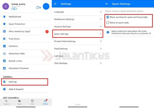 Cara Menggunakan Get Contact Untuk Proteksi Spam Custom 4ef04