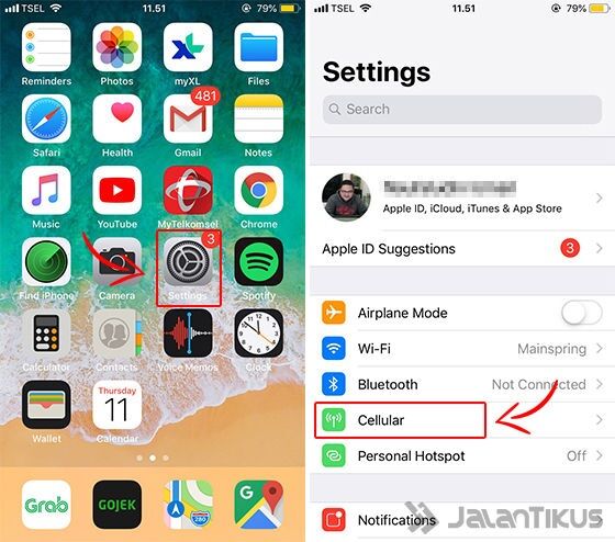 Setting Apn Indosat 1 15a00