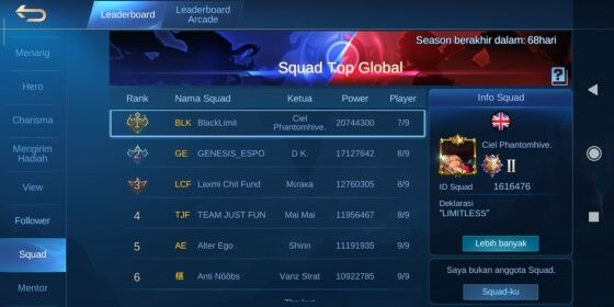 Nama Squad Dan Artinya 7176d