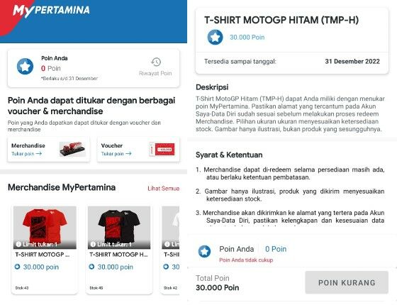 Cara Tukar Poin Redeem My Pertamina 1 B951b